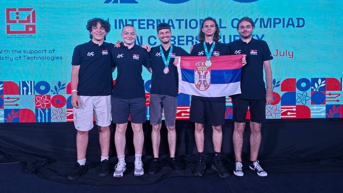 Dve medalje za srednoškolce